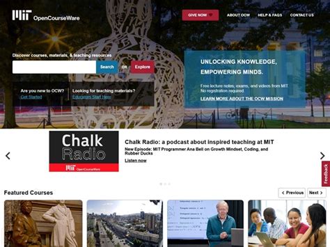 MIT Chemistry OpenCourseWare 的图像结果