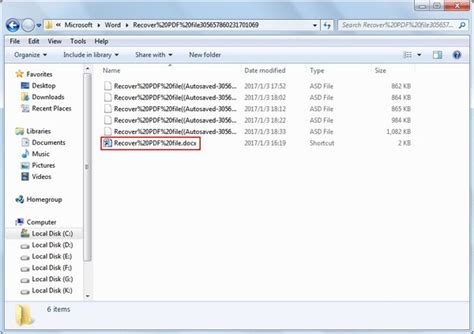 Image result for Recover PDF File Not Saved