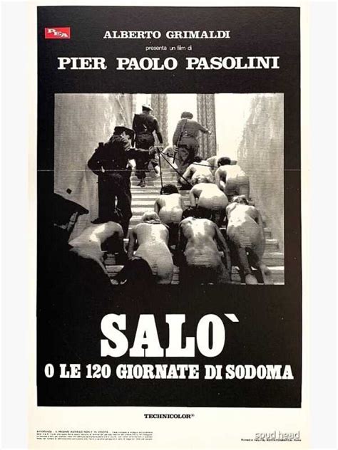 601. Salo, or the 120 Days of Sodom (1975) | パゾリーニ, 映画 ポスター, 写真