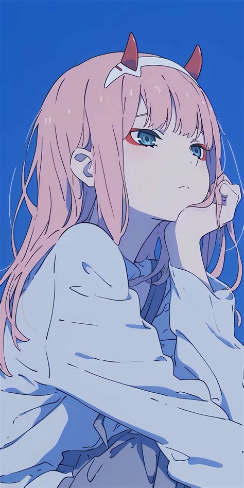 《DARLING in the FRANXX》零二高清壁纸 | 体验魅惑与力量的瞬间 - 奇漫壁纸