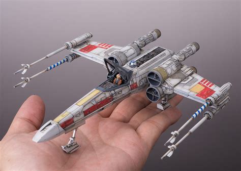 Scale 1/72 X-Wing Starfighter | X wing fighter, Star wars models, X-wing starfighter