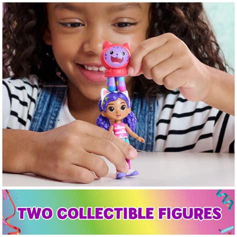 Gabbys Dollhouse Celebration Party Bus Transforming Playset With Gabby ...