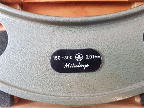 Mitutoyo 104-136 Out Side Micrometer Set 150-300 0.01Mm – Aeliya Marine ...