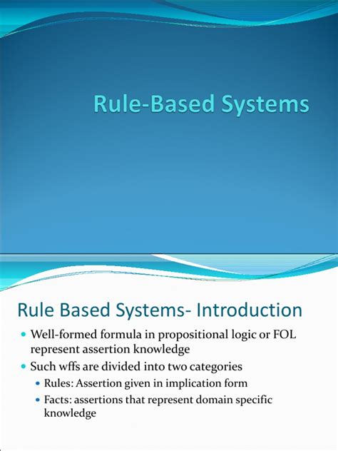 Image result for Rule Based System Method