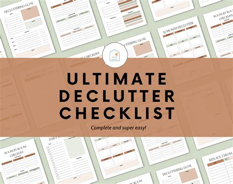 Image result for Declutter Checklist