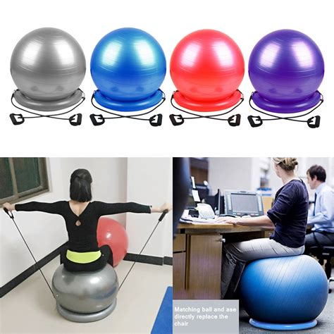 Exercise Ball Chair (65cm), Yoga Ball for Office a... – Vicedeal