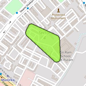 Sector 4 R K Puram, Rama Krishna Puram, Delhi - Map, Pin Code ...