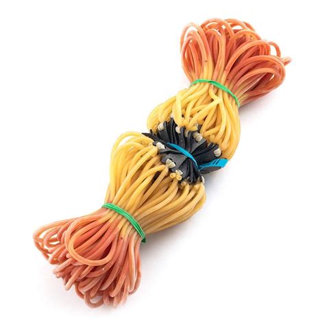 2 Strand Slingshot Rifle Natural Latex Rubber Tube Slingshot Catapult ...