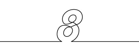 Image result for Number 8 Drawing