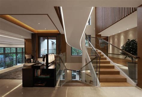 欧式别墅复式楼挑空客厅家装设计 – 设计本装修效果图