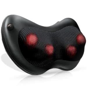 QQWORLD Electric Shiatsu Cushion for Full Body Neck Massager Machine ...