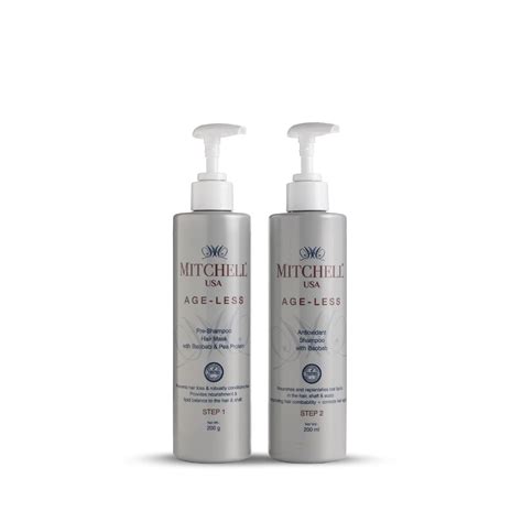 Buy MITCHELL USA Age-Less HAIR WASH REGIMEN (Pre Mask + Post Shampoo ...