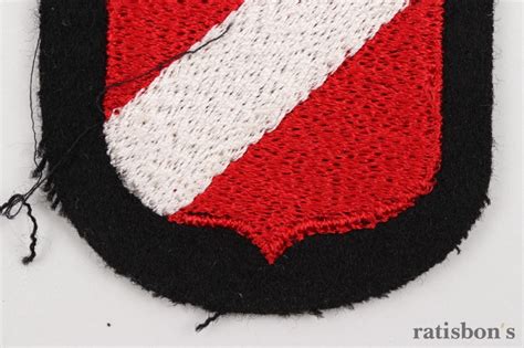 ratisbon's | Waffen-SS Latvian volunteer's sleeve badge | DISCOVER ...