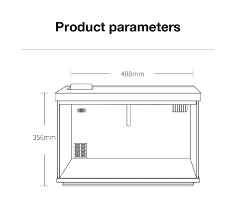 Xiaomi DESGEO S600 Basic Smart Modular Ecological Fish Tank 30L Auto ...