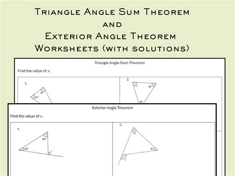 Image result for Angle Side Theorem Worksheet