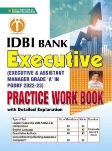 Kiran IDBI Bank Executive Practice Work Book (English Medium) (3748 ...