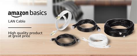 Amazon Basics RJ45 Cat-5e Network Ethernet Patch Cable