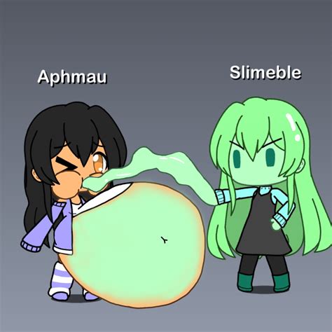 (Gacha) Aphmau slime inflation by ReInkCody on DeviantArt