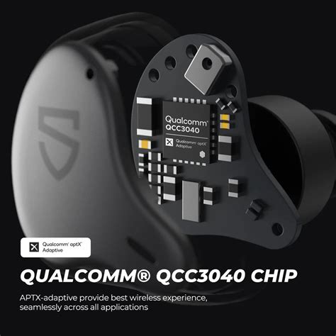 SOUNDPEATS H1 Hybrid Dual-Driver TWS Earphone Bluetooth 5.2 Apt-X ...