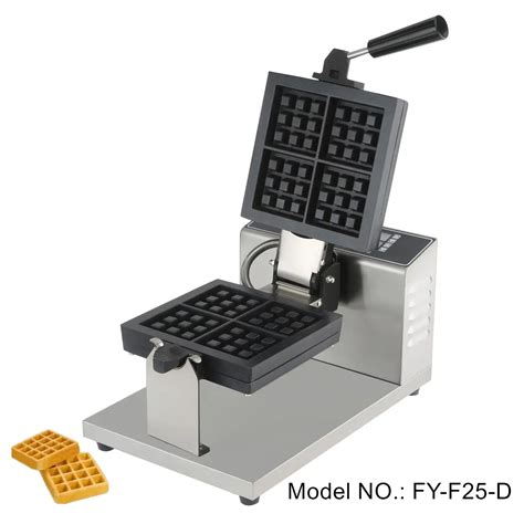 Electric cast iron waffle maker with removable plates wholesale price ...