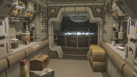 Image result for Alien Isolation Breakfast Room