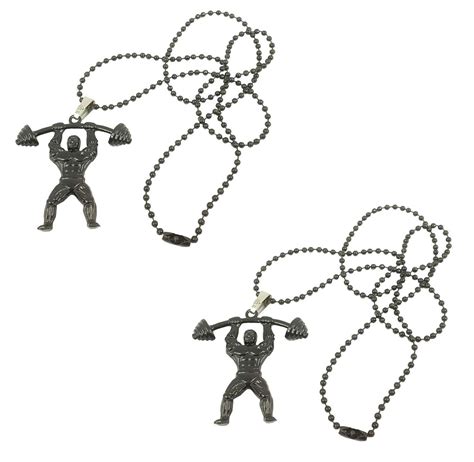 Buy Uniqon (Set Of 2 Pcs) Metal Stainless Steel Weightlifting Fitness ...