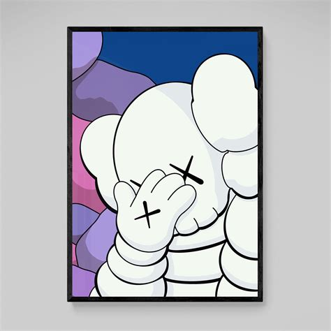 Kaws Poster Kaws Wall Art Kaws Canvas Kaws Michelin - Etsy UK