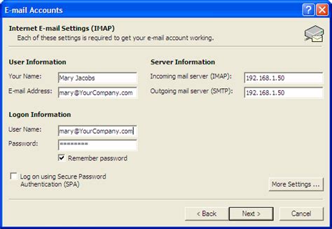 Image result for Email Always Use a Server Outgoing