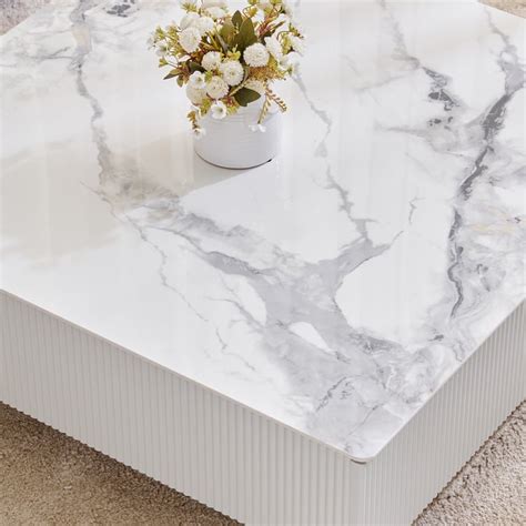 Buy Alpine Ceramic Top Coffee Table - White from Home Centre at just ...