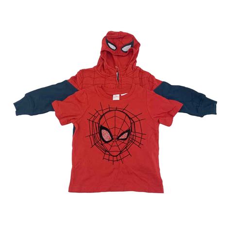 Marvel’s Spider-Man Boy’s 2 Piece Hoodie and Shirt Set / Size 2 ...