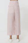 Buy Pink Linen Pants For Women by Anavila Online at Aza Fashions.