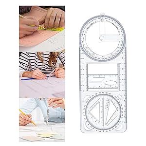 Finalize Multifunctional Geometric Ruler Multifunctional Student Math ...