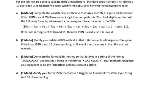 Image result for ISBN in Java