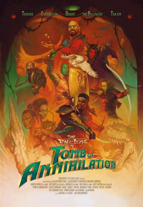 [OC] [ART] Commissioned a poster for the end of our 1.5 year long TOMB ...