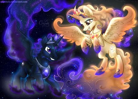Celestia and Luna's Parents by Chantylii.deviantart.com on @deviantART ...