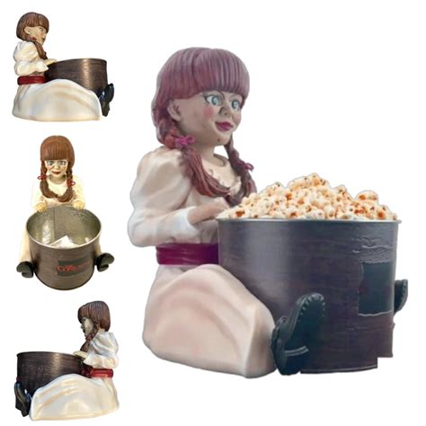 2025 Annabelle The Conjuring Popcorn Bucket Life-Sized 10 Inch Figure ...