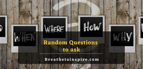 Image result for 25 Random Questions