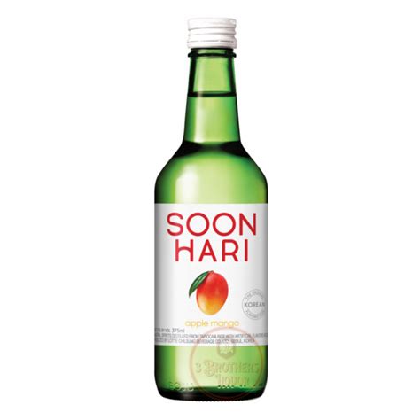 Soon Hari Apple Flavored Korean Soju – 3brothersliquor