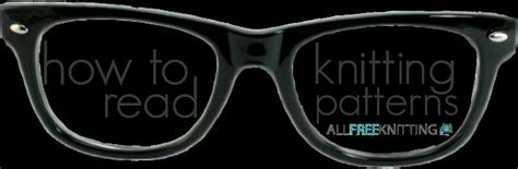 Image result for How to Read Knitting Patterns