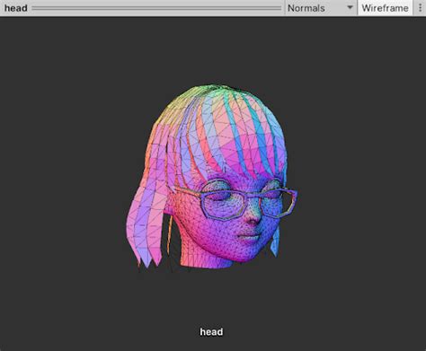 Unity Mesh Basics 的图像结果