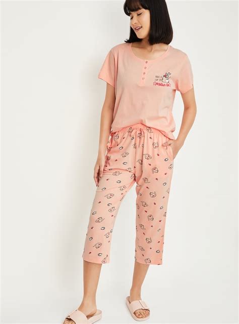 Buy Women Printed Capri Set Online at just Rs. 699.0 - 1000014179212 ...