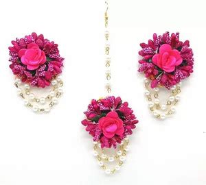 Ratson Fabric Purple Jewellery Set Price in India - Buy Ratson Fabric ...