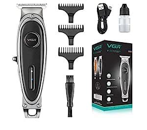 VGR Electric Pro Hair Clippers Trimmer Cutting Grooming Kit Close ...