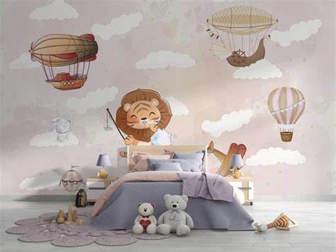 Animal theme wallpaper – Akar Creation