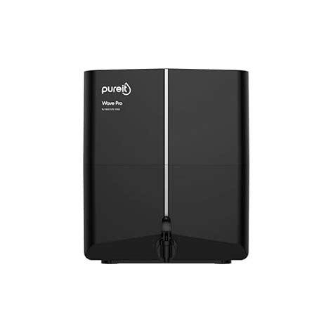 Pureit Wave Pro (Black) RO Purifier + Mineral + UV LED in-tank | Water ...