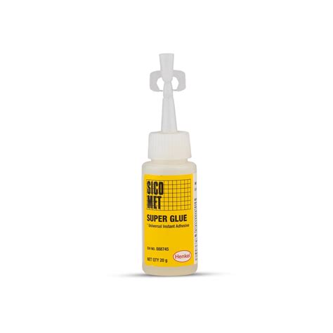 Sicomet Super Glue 20g | Instant Bonding | General purpose | High ...