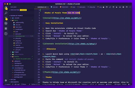Image result for Visual Studio Code Purple
