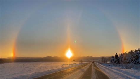 PHOTOS: Icy morning creates sundogs across Minnesota | kare11.com
