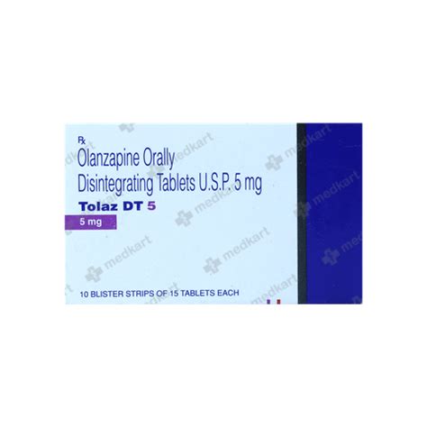 TOLAZ DT 5MG TABLET 15'S : View Price, Combination and Alternatives ...