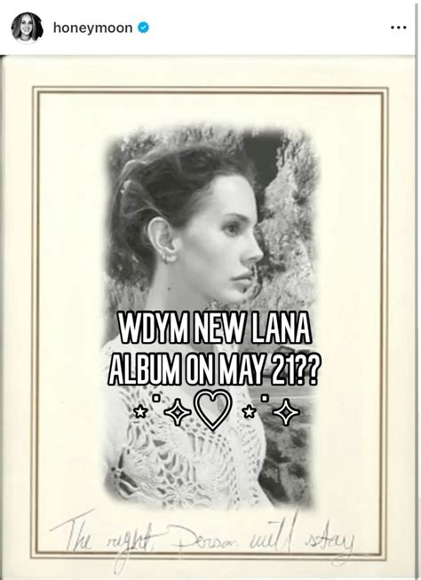 Lana Del Rey new album?? (Not mine credits to the owner!) in 2025 ...